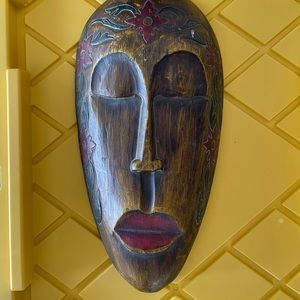 African wooden mask